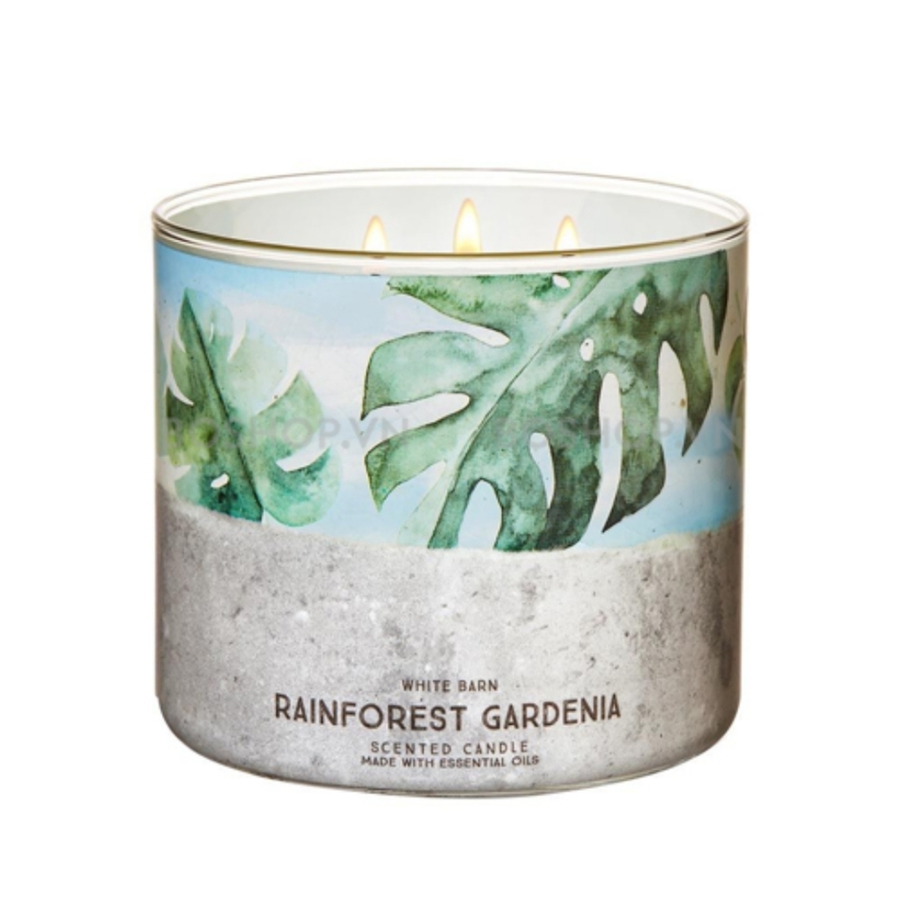 Bath & Body Works Rainforest Gardenia Candle